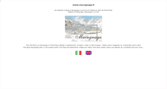 Desktop Screenshot of macugnaga.it