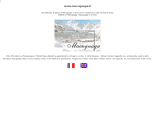 Tablet Screenshot of macugnaga.it